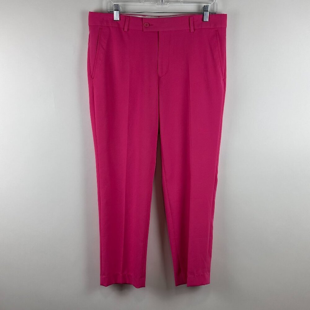 BoohooMan Men's Straight Leg Casual Dress Pants